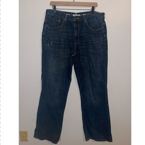 Urban Pipeline mens distressed jeans